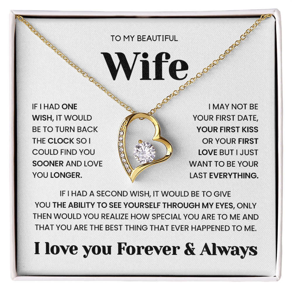 Beautiful Wife Necklace - My Last Everything