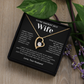 To My Smokin' Hot Wife - Forever Love Necklace