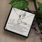 To My Wife Gift from Husband - Forever Love Necklace