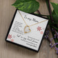 To My Mom Forever Love Necklace