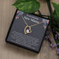 To an Amazing New Mama - Forever Love Necklace
