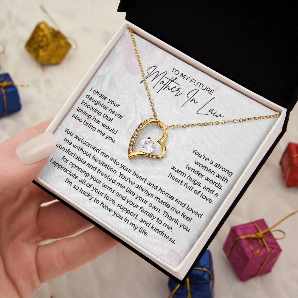 Future Mother in Law Gift - Forever Love Necklace