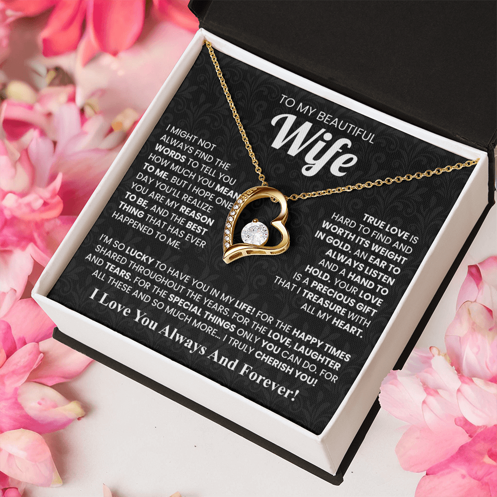 To My Wife - Romantic Anniversary & Birthday Gift From Husband