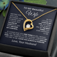 To My Wife Necklace - Perfect Gift for Wife with Special Message