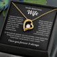 To My Beautiful Wife Necklace