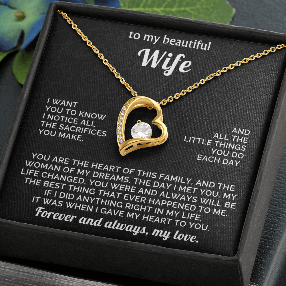 Heartfelt Forever Love Gift from Husband to Wife