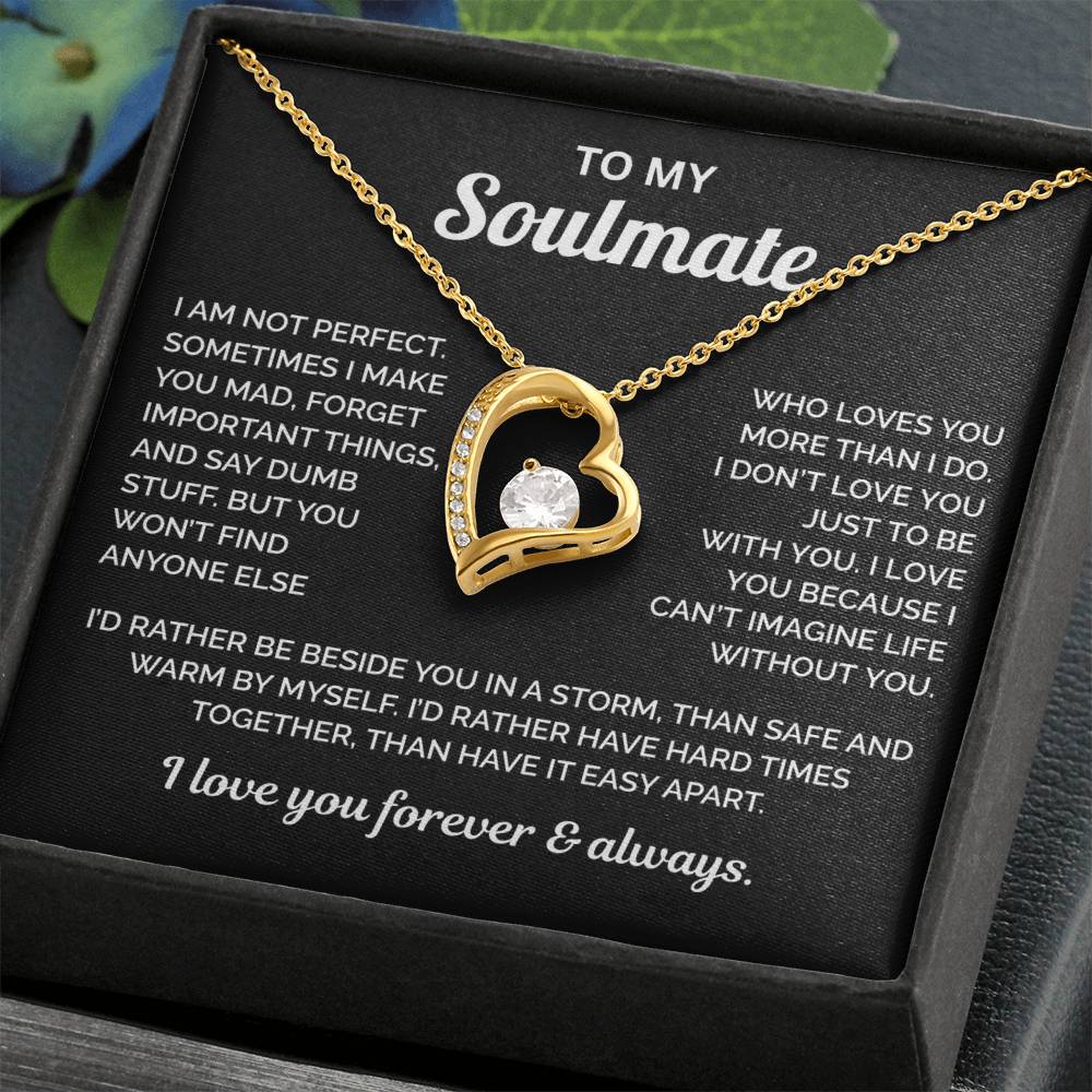 To My Soulmate Necklace - You Are My Everything
